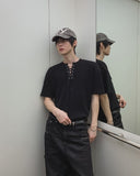 Shure Eyelet Waffle Short Sleeve T-shirt