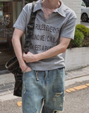 Cashed Slim Short Sleeve Knit