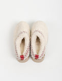Moiru Fleece Platform Sole Slippers