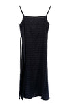 Perm Sleeveless Long One Piece