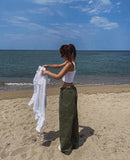 Square Crop Top Sleeveless