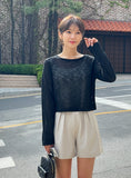 Mabedeu See-Through Summer Knit