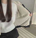 Unique Vintage Fur Full Lining Padding Jacket