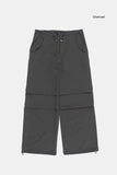 Volt string loose parachute pants