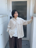 Tohit Pocket Over Long Sleeve Shirt