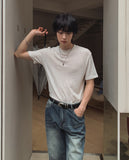 Mokri round short sleeve t-shirt
