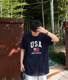 USA washing short sleeve