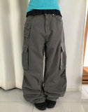Felik Multi-Pocket Cargo Wide Pants