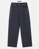 Novaine Wide Banding Denim Pants