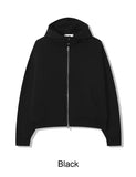 Todd Snap Crop Hood Zip-up