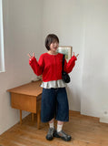 Rockella Summer Linen Round Cardigan