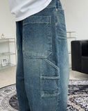 Creek Balloon Carpenter Denim Pants