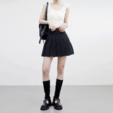 Tena Pleats Mini Skirt