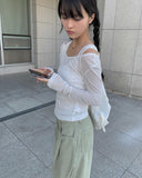 Moto Layered Sleeveless T-Shirt Set