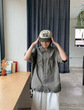 [Unisex] Kiln Rivet Pocket Nylon Short Sleeve Shirt