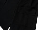 Semi Wide Bermuda Cargo Banding Slacks
