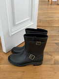 Dvinle Belt Rain Boots