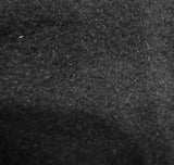 Raccoon Fur Letter Hood Zip-Up