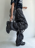 Ripen Strap Cargo Denim Pants