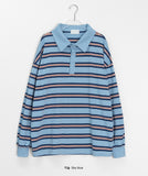 Coenkey Stripe Collar Over Tee