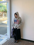 Kelten Print Over Hood Zip-Up