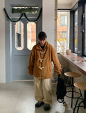 [unisex] Poimin Burton Cotton Wide Pants