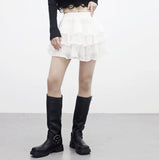 Miket Tiered Frill Skirt