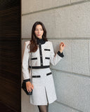 Ibrea Tweed Color Matching Jacket