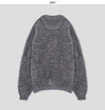 Pitenifer two-tone angora knit