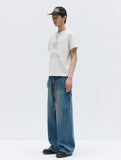 BACK-POINT DENIM PANTS