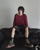 Summer boat see-through knit