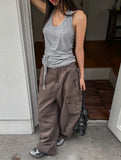 Vive Tape Dyeing Cargo Balloon Pants