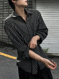 Oasis Stripe Satin Shirt