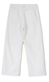 Slab White Wide Denim Pants
