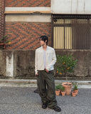 Paul Wide Cargo Cotton Pants