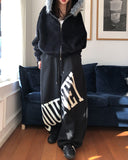 Journey Lettering Brushed Balloon Training Pants