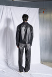 [Real Leather] Lambskin Overfit Two Way Single Jacket