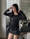 Horse cotton layered skirt pants