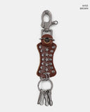 Yeru Bohemian Star Stud Leather Carabiner