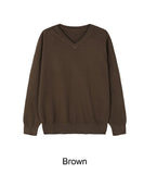 Faren Damaged V-neck Knit