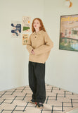 Heavy Overfit Pullover Collar Sweater