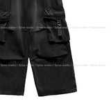 Treats Buckle Cargo Denim Pants
