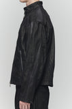 SICKLE BIKER DENIM JACKET