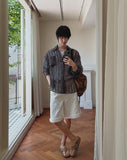 Basic Cotton Bermuda Pants