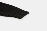 Mild sleeve wamer over knit hood zip-up