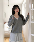 Monin Deep V-Neck Knit