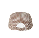 Ape Sun Embroidered Check Camp Cap