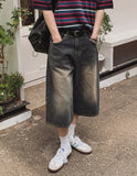 Wake Maxi Bermuda Denim Pants