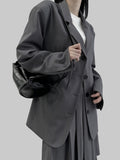 Ozu Back Belt Oversized Jacket