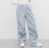 Miffne String Pintuck Line Pants